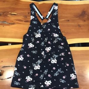 Floral Overall Dress